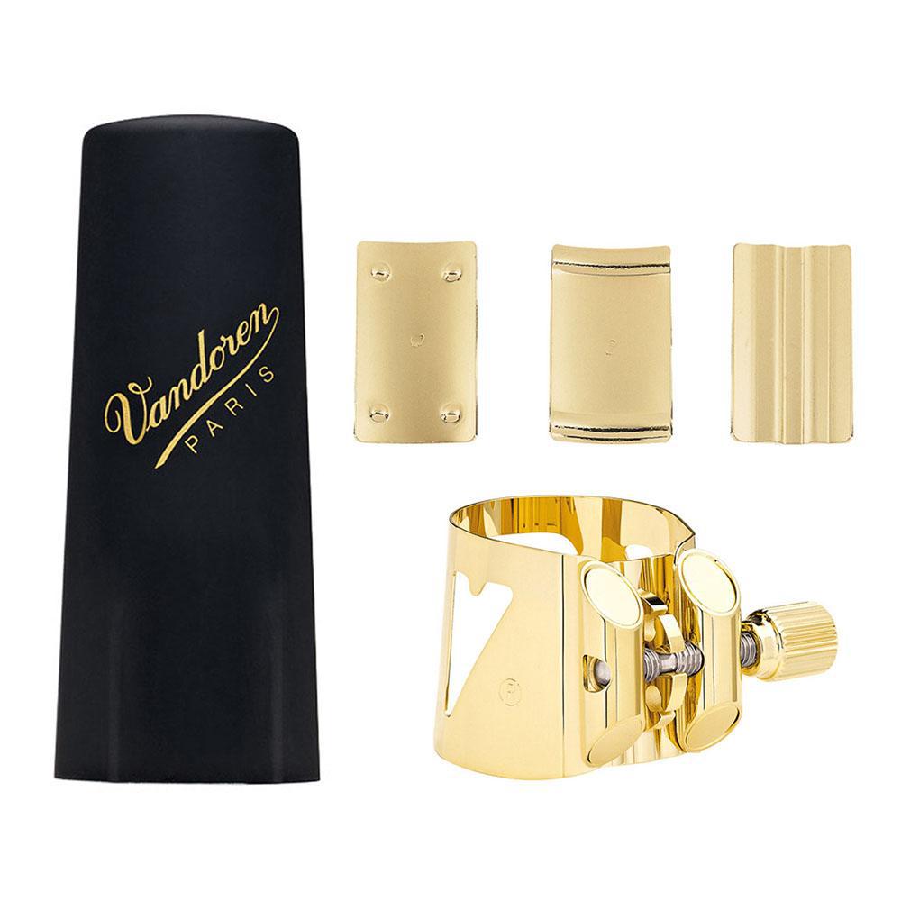 Vandoren - Abrazadera y Tapaboquilla Optimum para Saxofón Tenor Mod.LC08P_92