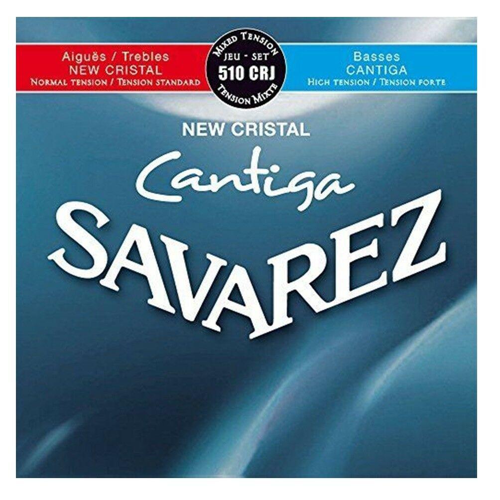 Savarez - Encordado para Guitarra, Cristal Cantiga Tensión Normal/Alta Mod.510CRJ_118