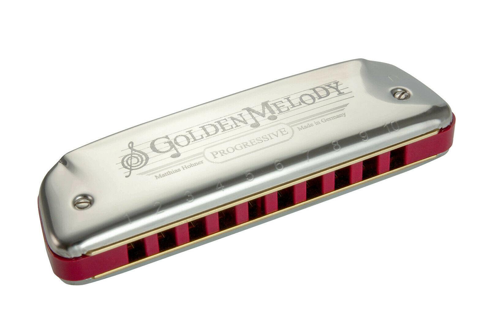 Hohner - Armónica Golden Melody en La 542/20 Mod.M542106X_79