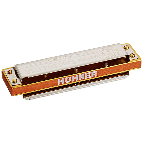 Hohner - Armónica Marine Band Deluxe en Re Mayor Mod.M200503X_16
