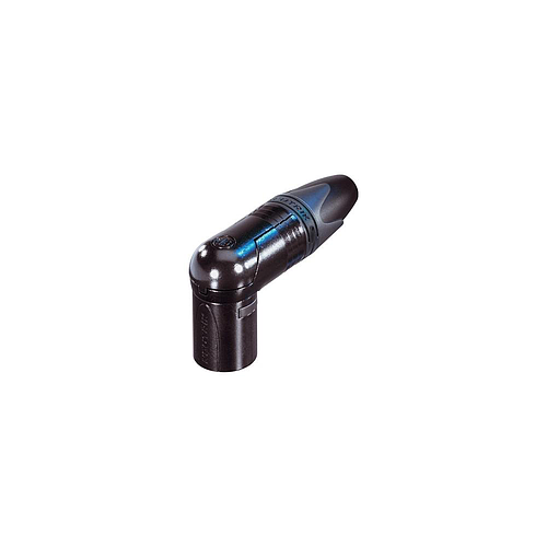Neutrik - Conector XLR Macho de 3 Polos Serie RX a 90° Contactos en Plata Mod.NC3MRX-BAG_33
