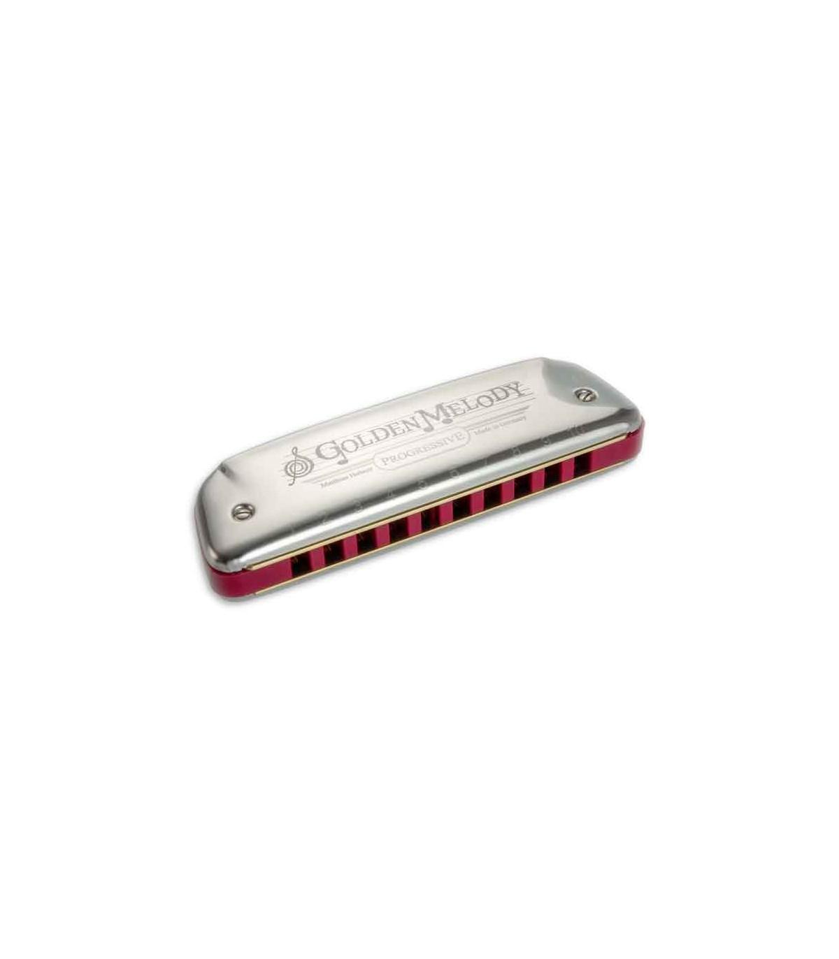 Hohner - Armonica Sib-Mayor ''Golden Melody Progressive'' Mod.M54411X_43