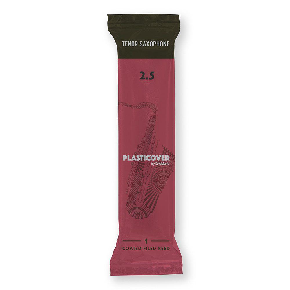 D'Addario - 25 Cañas Rico Plasticover para Saxofón Tenor, Medida: 2 1/2 Mod.RRPTSX250-B25_45