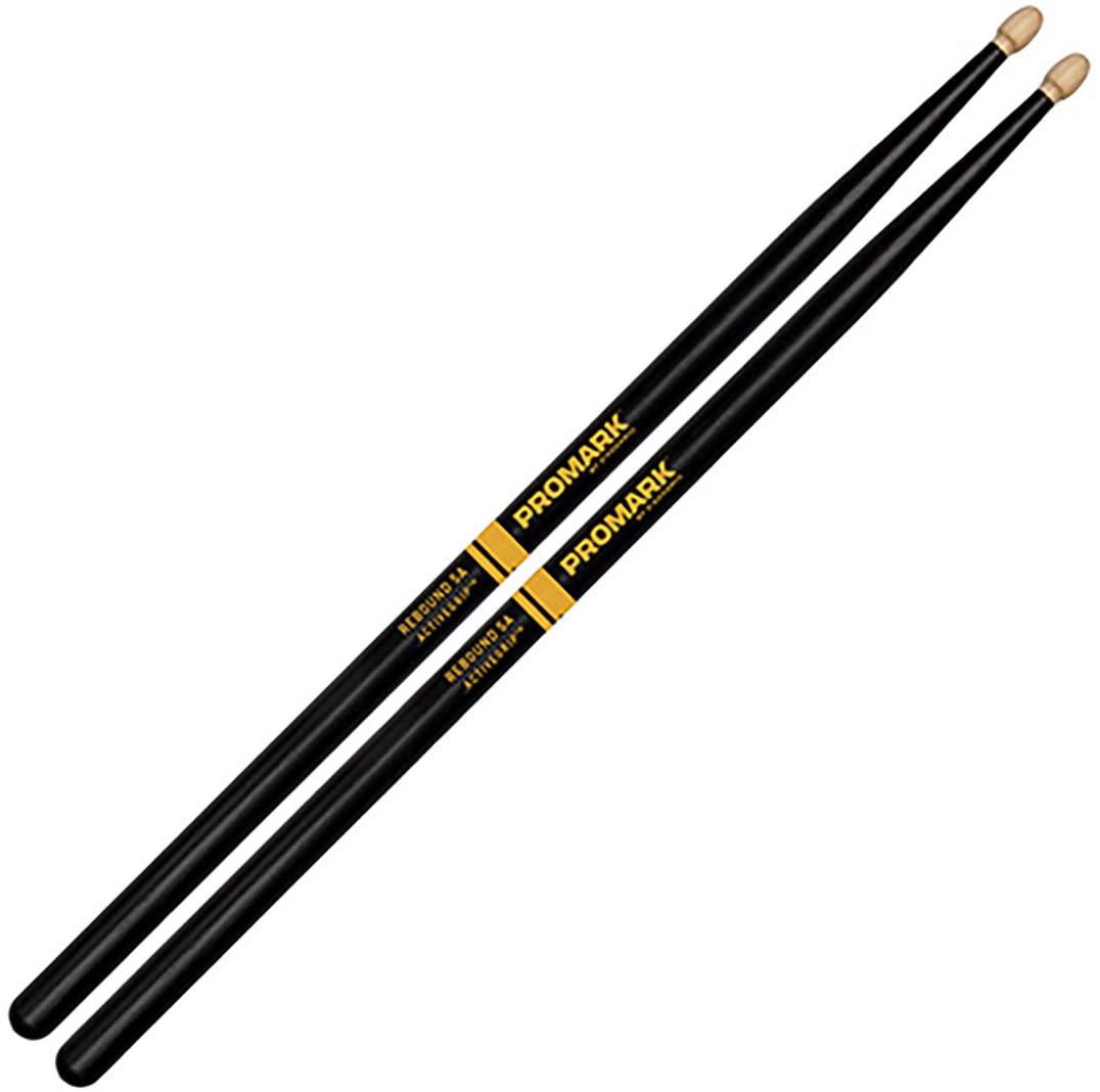 Promark - Baqueta Rebound Activegrip 5A Punta de Madera Mod.R5AAG_21