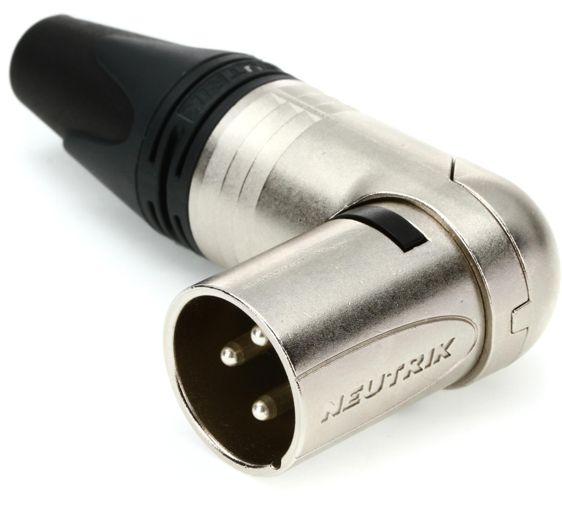 Neutrik - Conector XLR Macho Angulado 3 Polos Serie RX Mod.NC3MRX_29