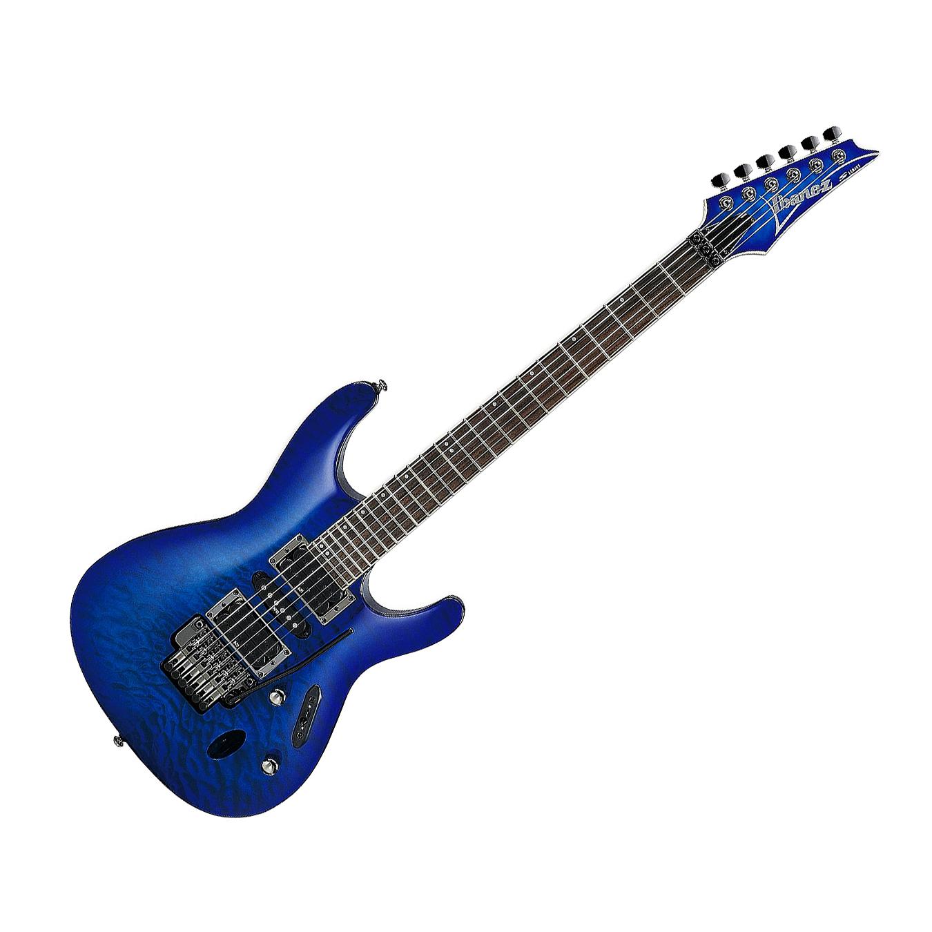 Ibañez - Guitarra Eléctrica S, Color: Azúl Sombra Mod.S670QM-SPB_201