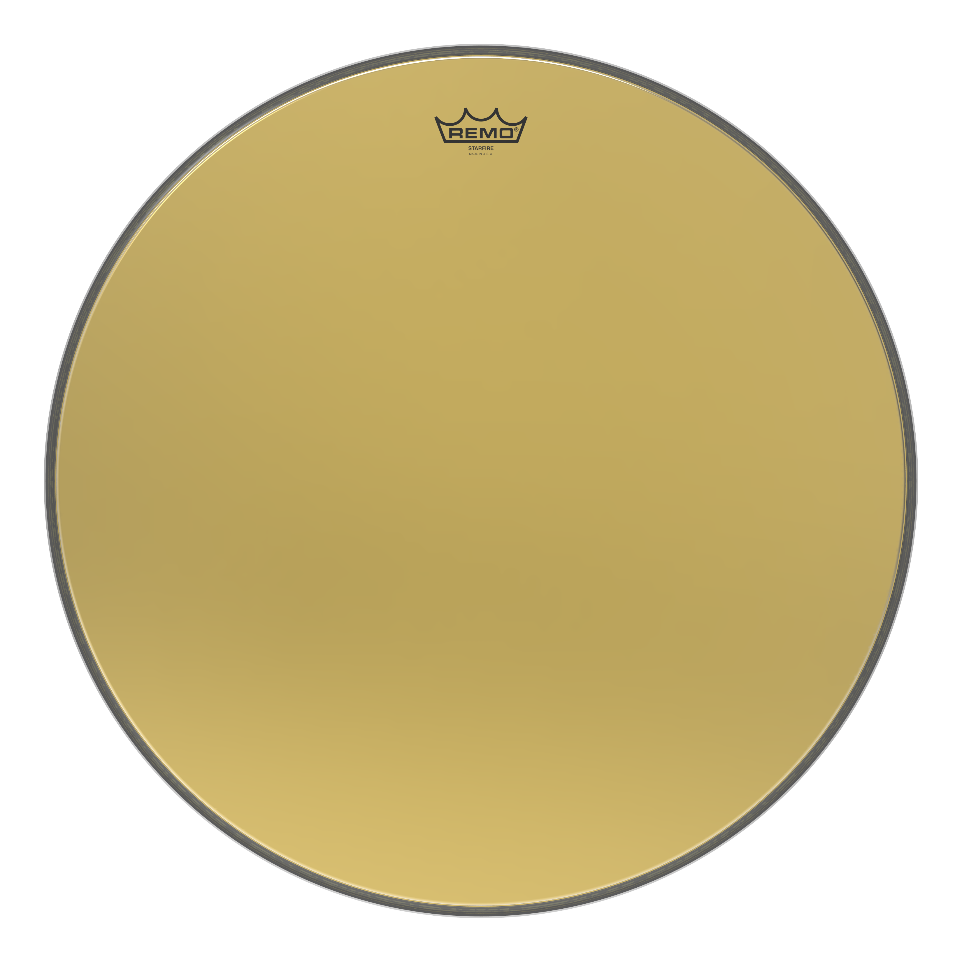 Remo - Parche Starfire Ambassador, Tamaño: 24" Color: Dorado Mod.GD-1024-00_5