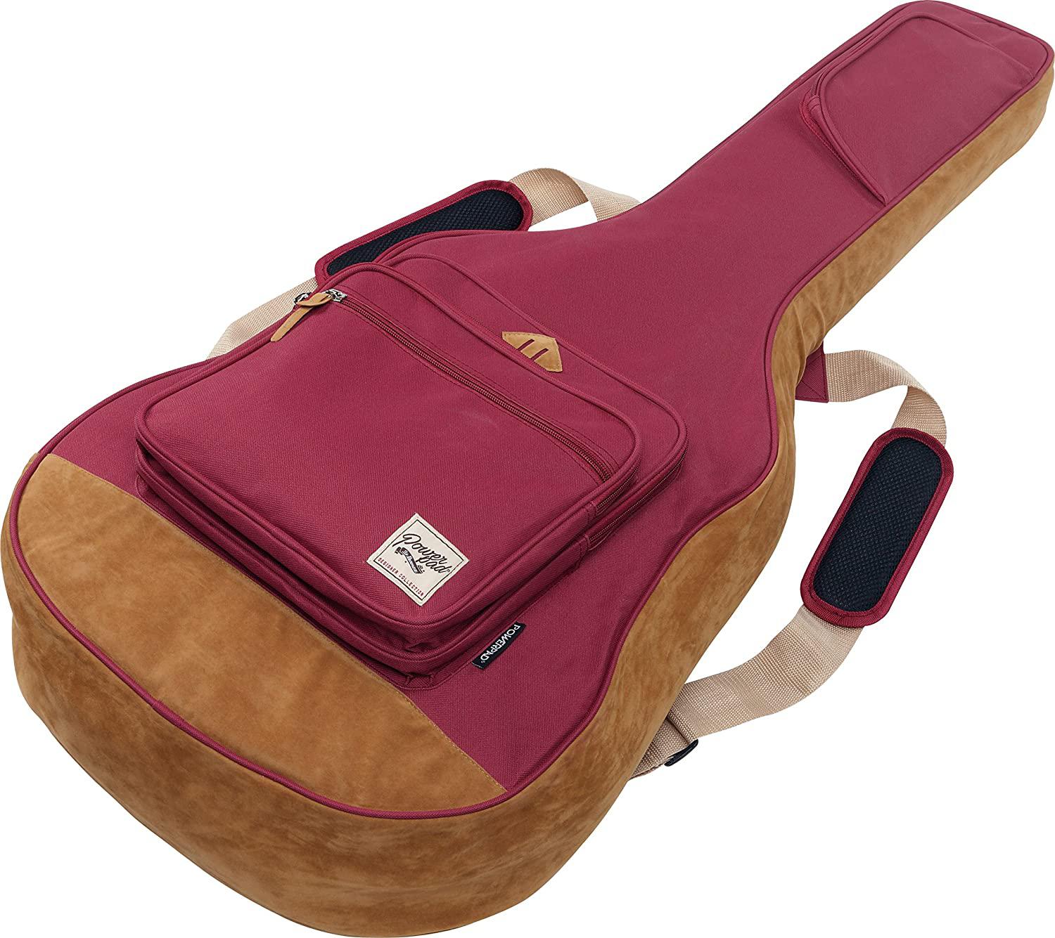 Ibañez - Funda Powerpad para Bajo Eléctrico, Color: Vino Mod.IBB541-WR_14