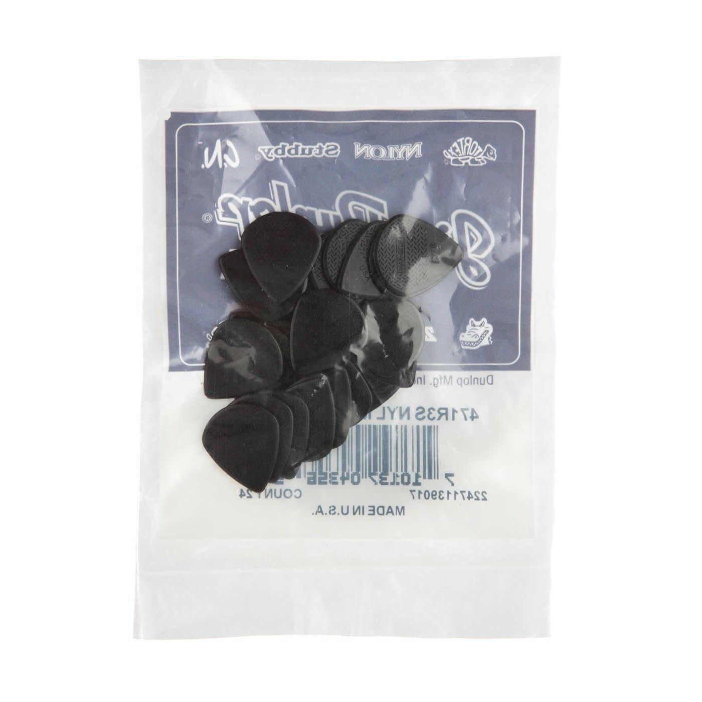 Dunlop - 24 Plumillas Max Gripp Jazz III, Color: Negro Mod.471R3S_9