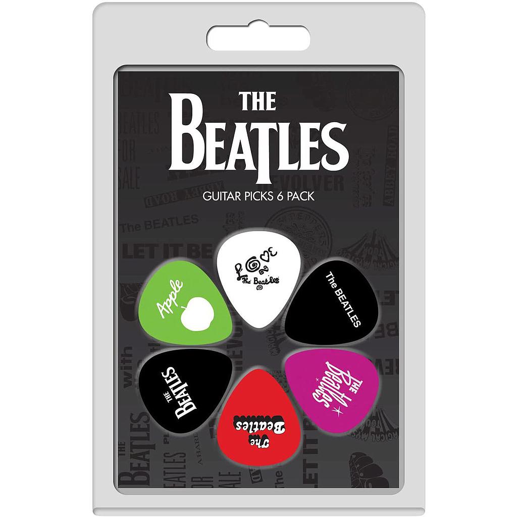 Perris - 6 Plumillas The Beatles Mod.LP-TB4