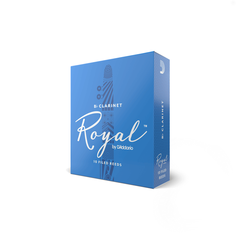 D'Addario - Cañas Royal para Clarinete Sib, 10 Piezas Mod.RCB10__