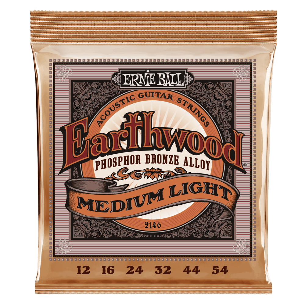 Ernie Ball - Encordado para Guitarra Phospor BCE Med-Light Mod.2146