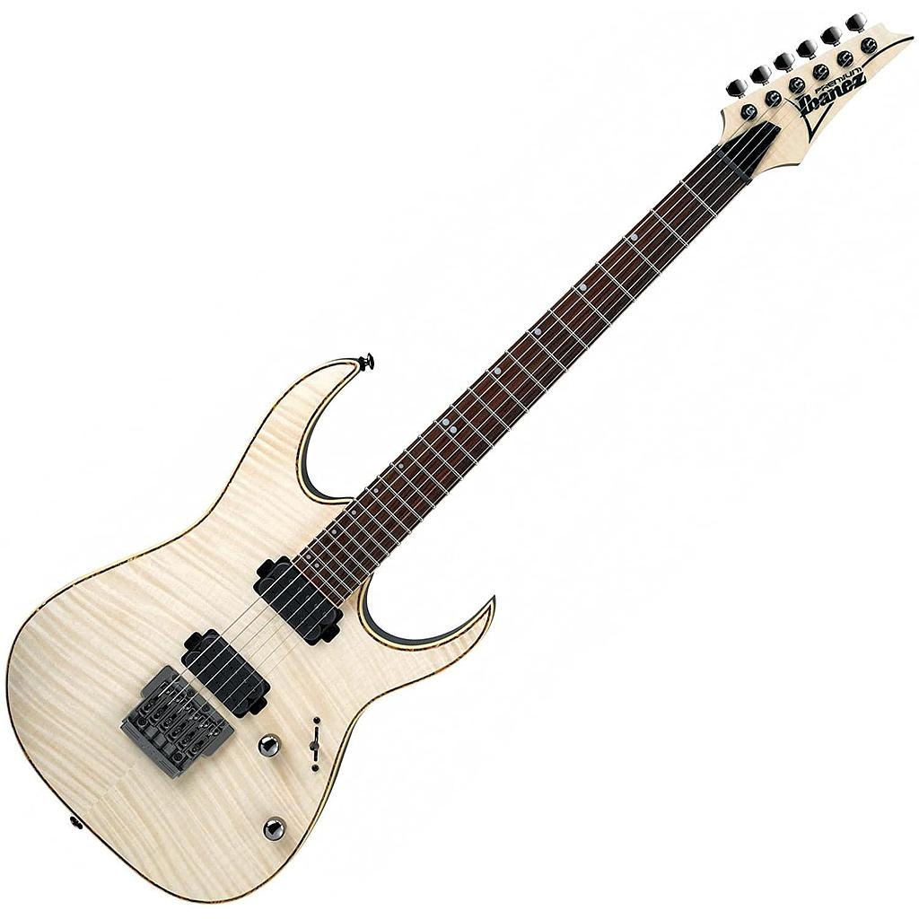 Ibañez - Guitarra Eléctrica de 6 Cuerdas, Color: Natural Mate con Estuche Mod.RG721FM-NTF
