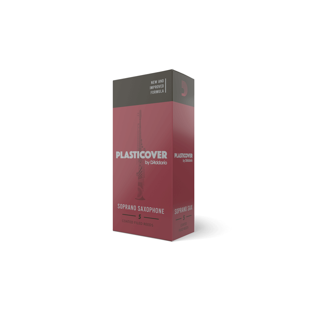 D'Addario - 5 Cañas Plasticover para Sax Soprano Mod.RRP05SSX___