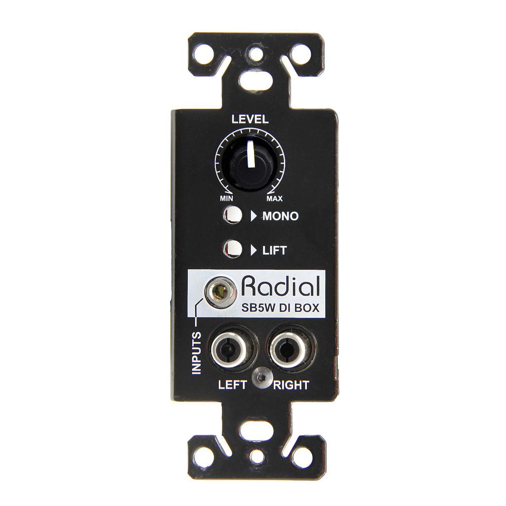 Radial - Caja Directa Estereo para Pared Mod.StageBug SB-5W