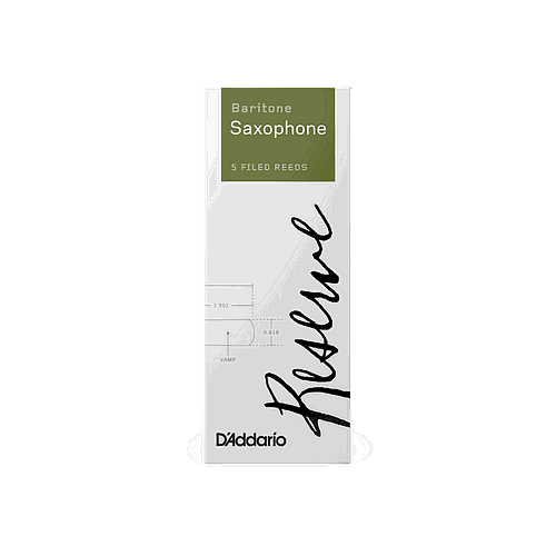 D'Addario - 5 Canas Reserve para Saxofón Soprano, Medida: 3 1/2 Mod.RIR0535_50
