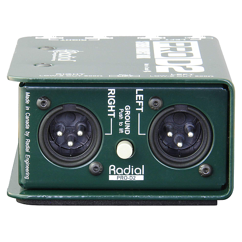 Radial - Caja Directa Pasiva de 2 Canales Mod.Duplex_68