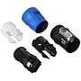 Neutrik - Conector Speakon 4 Polos Hembra Para Cable Mod.NL4FC_13