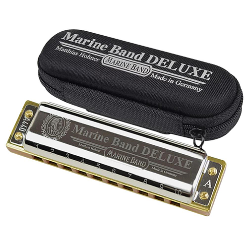 Hohner - Armónica Marine Band Deluxe en Re Mayor Mod.M200503X_14
