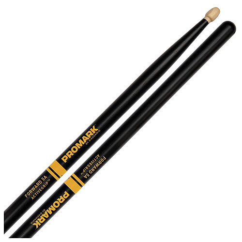 Promark - Baqueta Forward Activegrip 5A Punta de Madera Mod.F5AAG_10