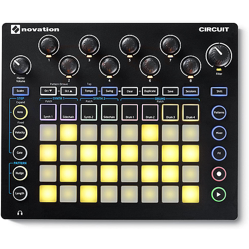 Novation - Caja de Ritmos Sintetizador Circuit Mod.NOVSYNTH04_114