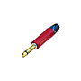 Neutrik - Plug 1/4" Mono con Red Switch para Instrumento Mod.NP2X-AU-SILENT_52