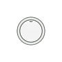 Remo - Parche Clear Powerstroke 3, Tamaño: 22 Mod.P3-1322-C2_287