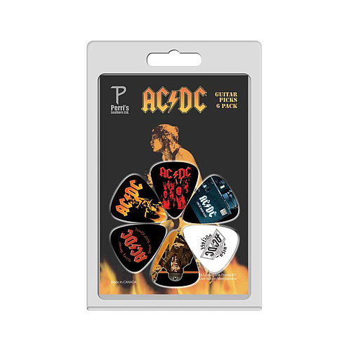Perris - 6 Plumillas AC DC Mod.LP-ACDC4_102