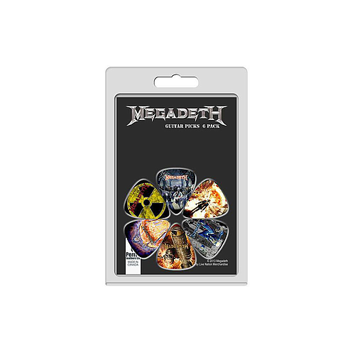 Perris - 6 Plumillas Megadeth Mod.LP-MD1_105