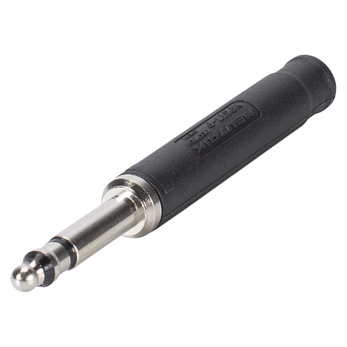 Neutrik - Plug Estereo de 0.173" Tipo Bantam para Soldar, Contactos Plata Mod.NP3TT-1-B_442