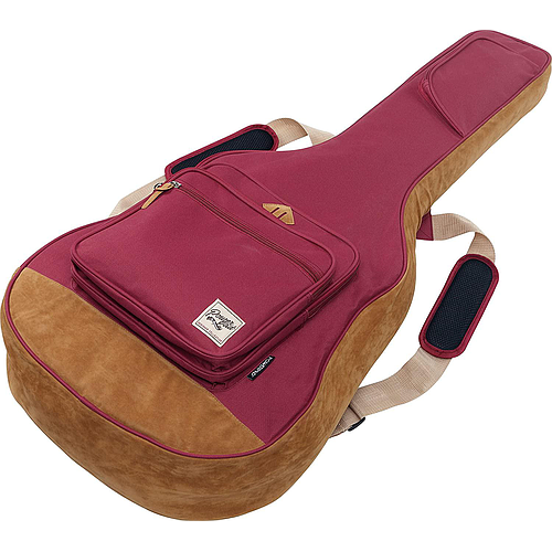 Ibañez - Funda Powerpad para Guitarra Acústica, Color: Vino Mod.IAB541-WR_27
