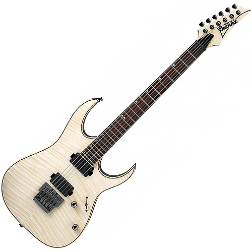 Ibañez - Guitarra Eléctrica de 6 Cuerdas, Color: Natural Mate con Estuche Mod.RG721FM-NTF