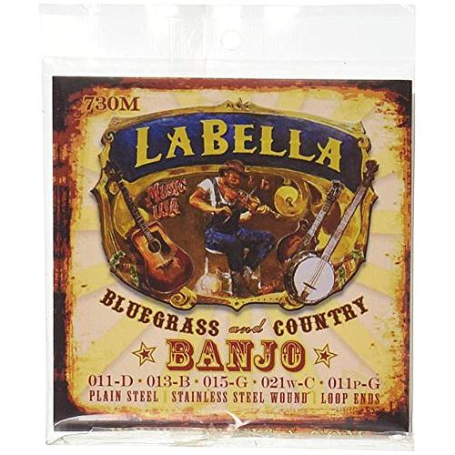 La Bella - Encordado para Banjo de 5 Cuerdas Mod.730M