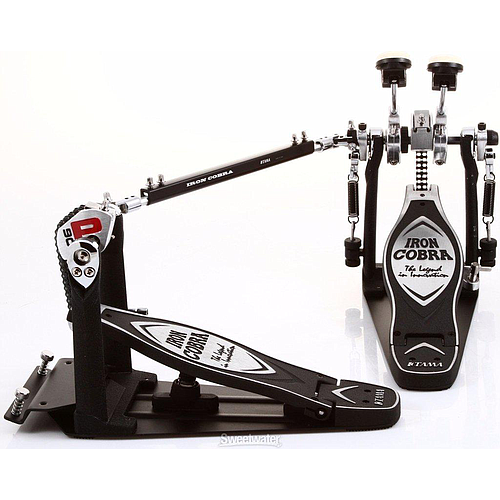 Tama - Pedal Doble para Bombo Iron Cobra con Estuche Mod.HP900PWN