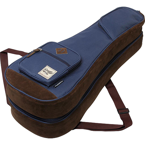 Tama - Funda Doble para Ukulele Tenor, Color: Azúl Mod.IUBT2542-NB