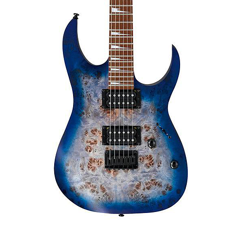 Ibañez - Guitarra Eléctrica RG, Color: Azúl Sombreado Mate Mod.RGRT621DPB-BLF