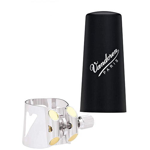 Vandoren - Abrazadera y Tapa para Clarinete Sib Mod.LC51SP