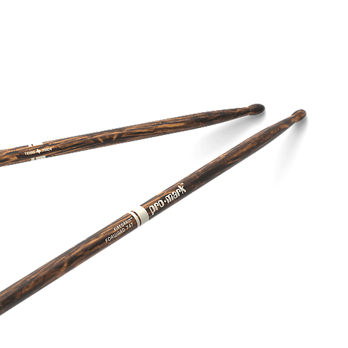 Promark - Baquetas Forward 747 Firegrain Hickory, Punta: Madera Mod.TX747W-FG
