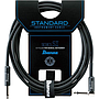 Ibañez - Cable para Instrumento SI, Negro Recto/Ang. Mod.SI__L